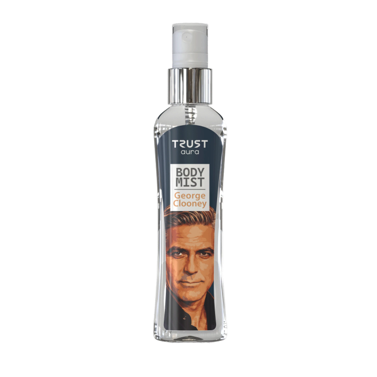 بادی میست مردانه TRUST aura مدل George Clooney