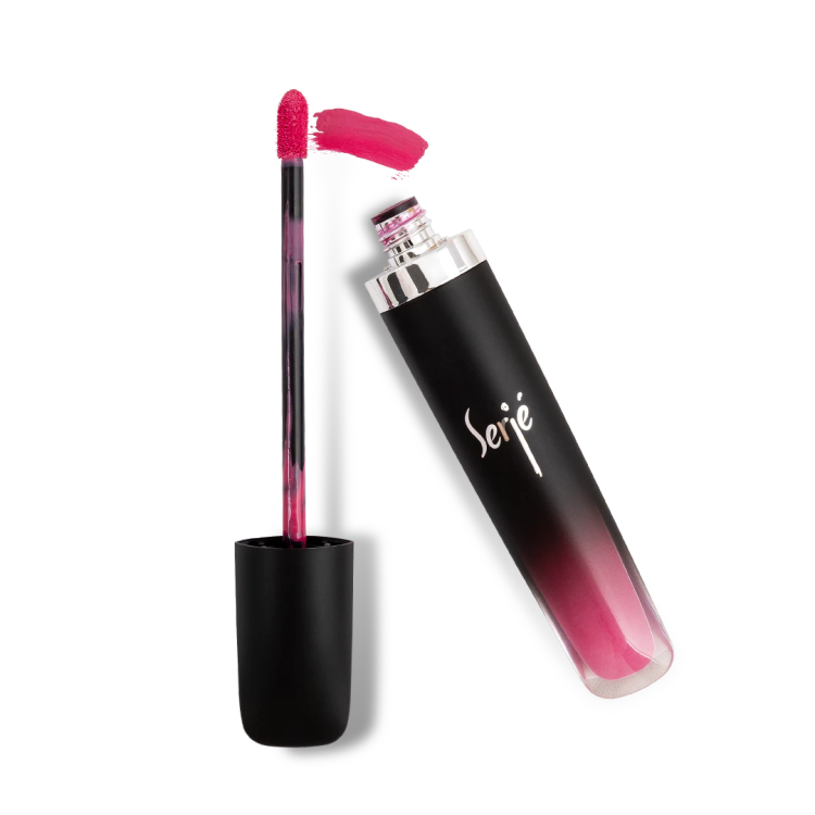 رژ لب مایع مخملی مات سرژه کد 106 (Magenta Pink)