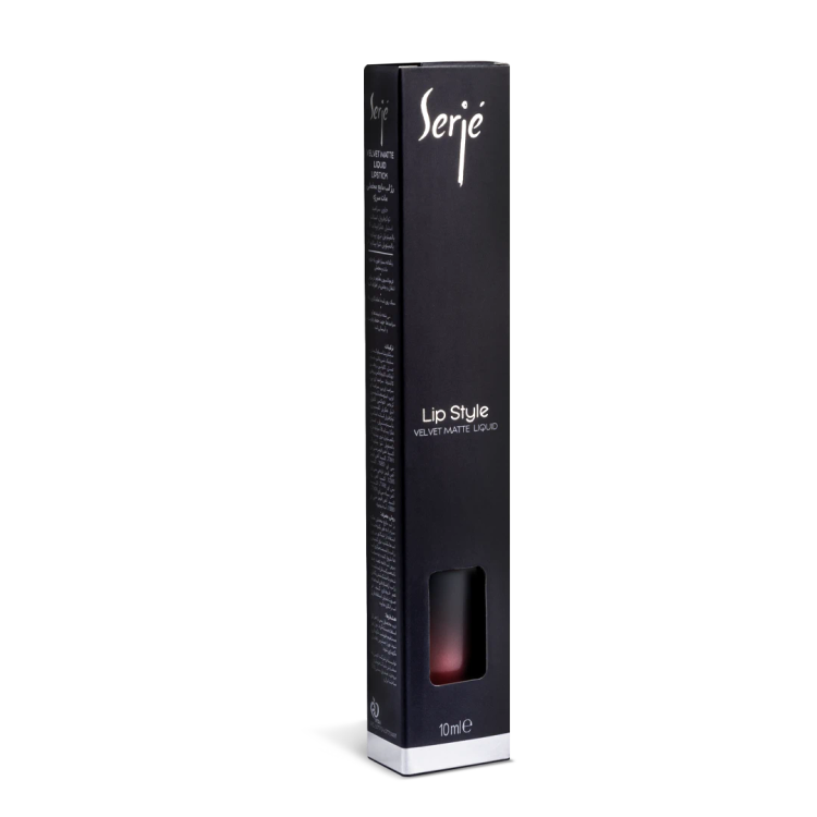 رژ لب مایع مخملی مات سرژه کد 102 (Persian Plum)