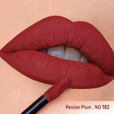 رژ لب مایع مخملی مات سرژه کد 102 (Persian Plum)